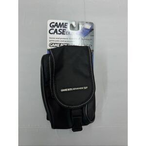 NWT Nintendo Gameboy Advance SP Black Game Case DLX